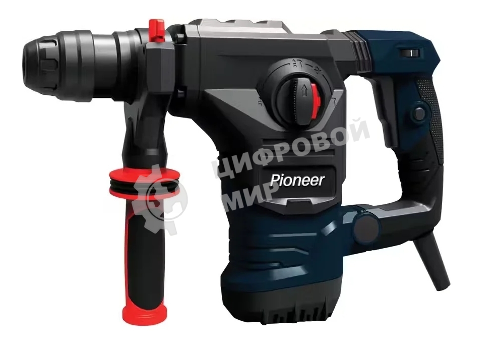 Перфоратор Pioneer RH-E1500V-01C, SDS-plus, 1500 Вт, 5 Дж, от сети