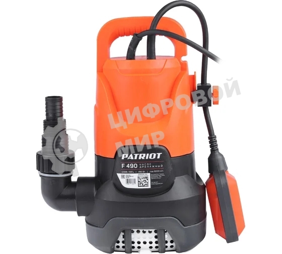 Насос дренажный PATRIOT F 490