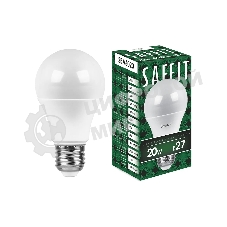 Лампа светодиодная SAFFIT SBA6020 (55014) 20Вт Е27 белый