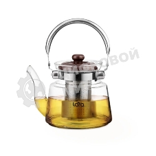 Заварочный чайник LARA LR06-13 1,4 л боросиликатное стекло