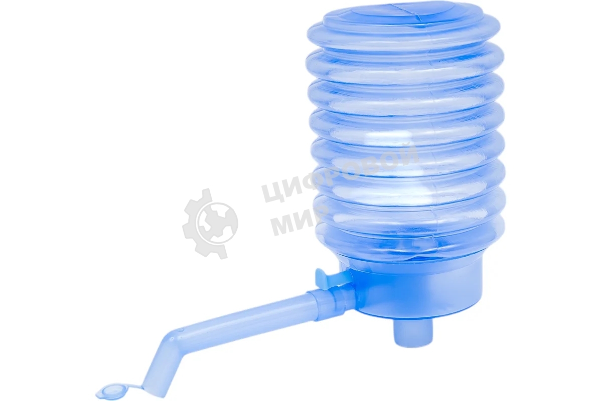 Помпа для 19л бутыли ENERGY EN-006 механический, голубой