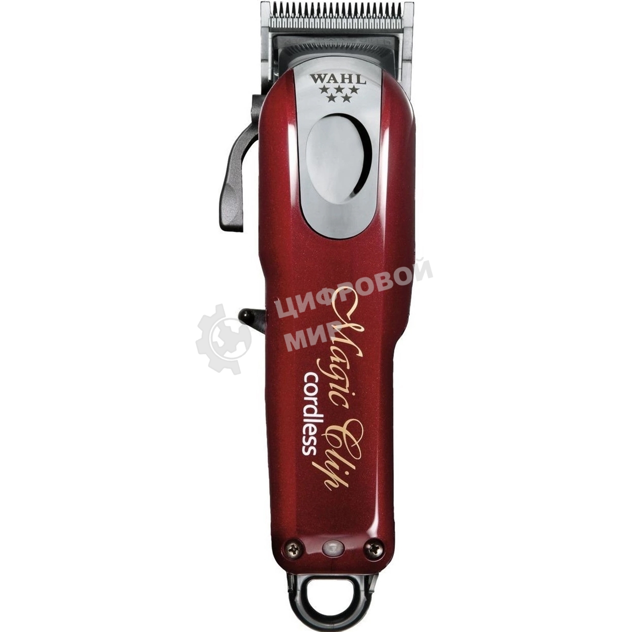 Машинка для стрижки Wahl Magic Clip 5Star, сетевая, 8 насадок, бордовая
