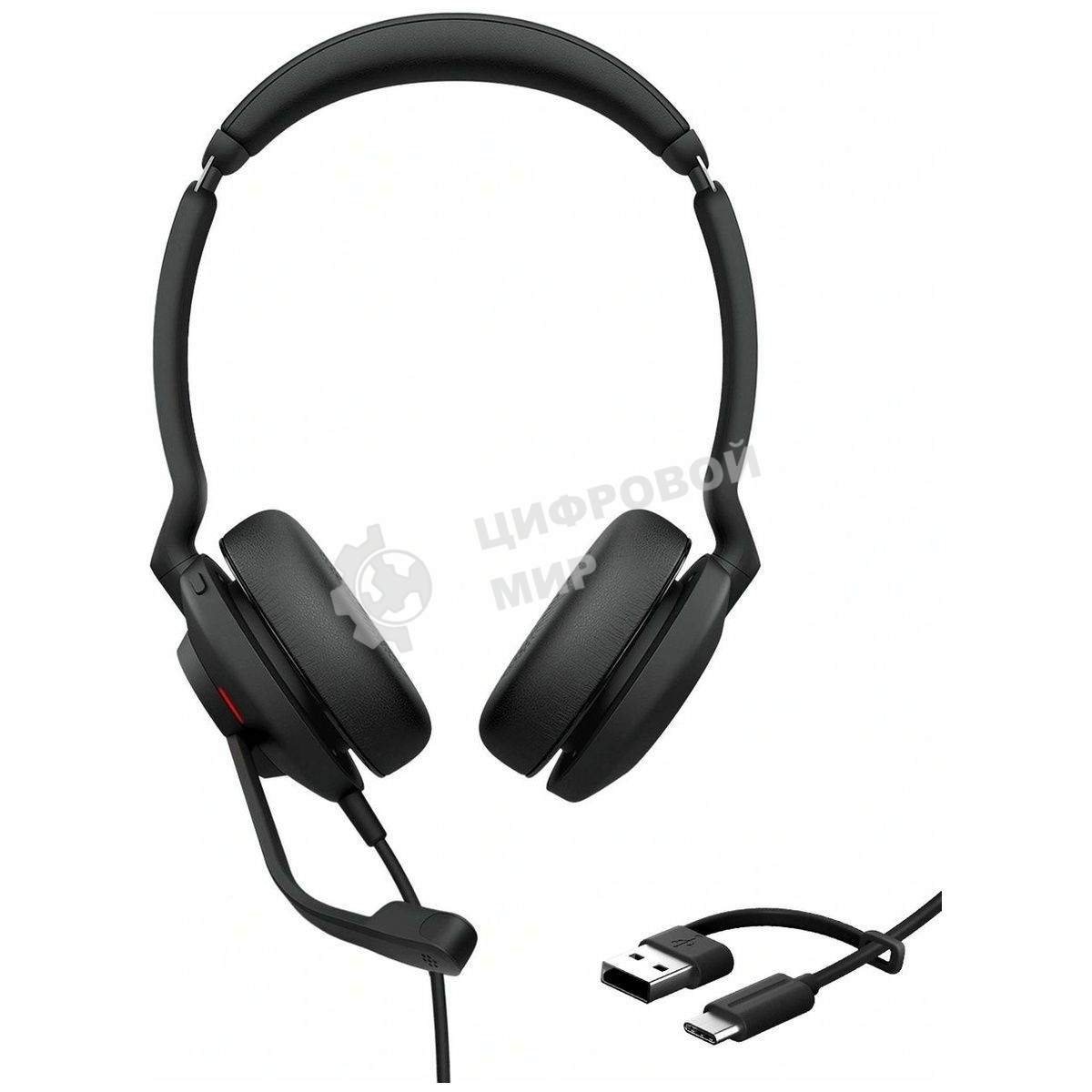 Гарнитура проводная Jabra Evolve2 30 SE, USB C/A, MS Stereo (PN: 23189-999-779)