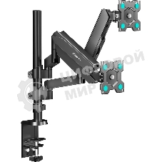 Кронштейн (держатель) ONKRON G140 для двух мониторов 13