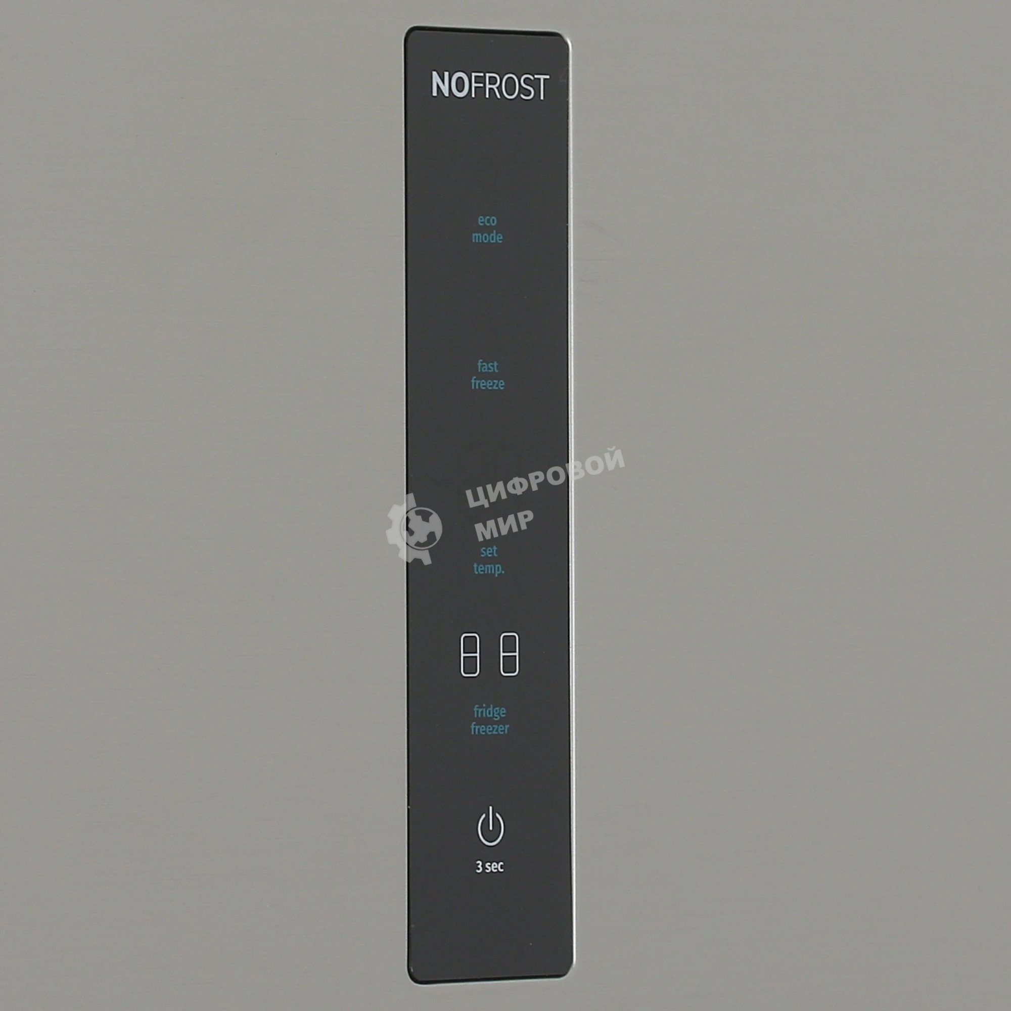 Холодильник Gorenje NRKP61EA2XL4 серебристый металлик двухкамерный 203/99л морозилка снизу, No Frost