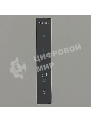 Холодильник Gorenje NRKP61EA2XL4 серебристый металлик двухкамерный 203/99л морозилка снизу, No Frost