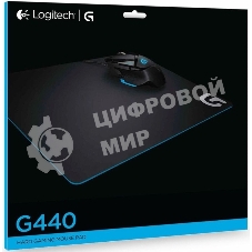 Коврик для мыши Logitech G440 черный (943-000793)