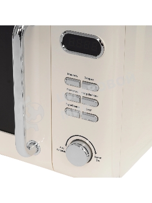 Микроволновая печь TESLER ME-2035 бежевый, 20 л, 700 Вт, переключатели - кнопки, поворотный механизм