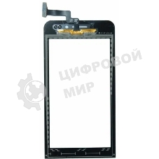 Сенсорное стекло (тачскрин) для Asus ZenFone 4 A450CG, черное