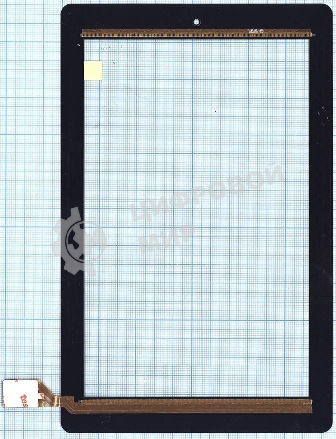 Сенсорное стекло (тачскрин) ZHG-0035C01, черное