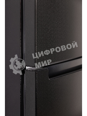 Холодильник Nordfrost NRB 152 B черный двухкамерный 205/115 л морозилка снизу, капельная система