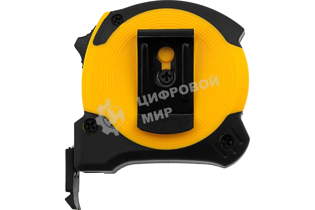 Рулетка Denzel 3м х 16мм, двухкомп. корпус, магнитный обрезиненный зацеп