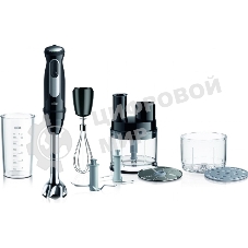 Блендер погружной Braun Multiquick 5 MQ55755MBK черный, 1000 Вт, 21 скорость, турбо