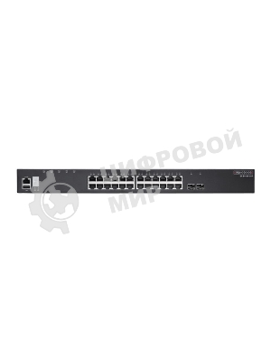 Коммутатор ECS4620-28T Edge-corE 24 x GE + 2 x 10G SFP+ ports + 1 x expansion slot (for dual 10G SFP+ ports) L3 Stackable Switch, w/1 x RJ45 console port, 1 x USB type A storage port, RPU connector, fan-less design, Stack up to 4 units