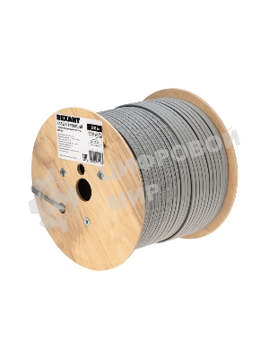 Кабель греющий Rexant (нагревательный) саморегулирующийся SRL16-2, неэкранированный, 16Вт/м, 0,9мм2/105м, 300м