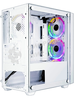 Компьютерный корпус Ginzzu CL620 mATX FAN 4*12FRGb