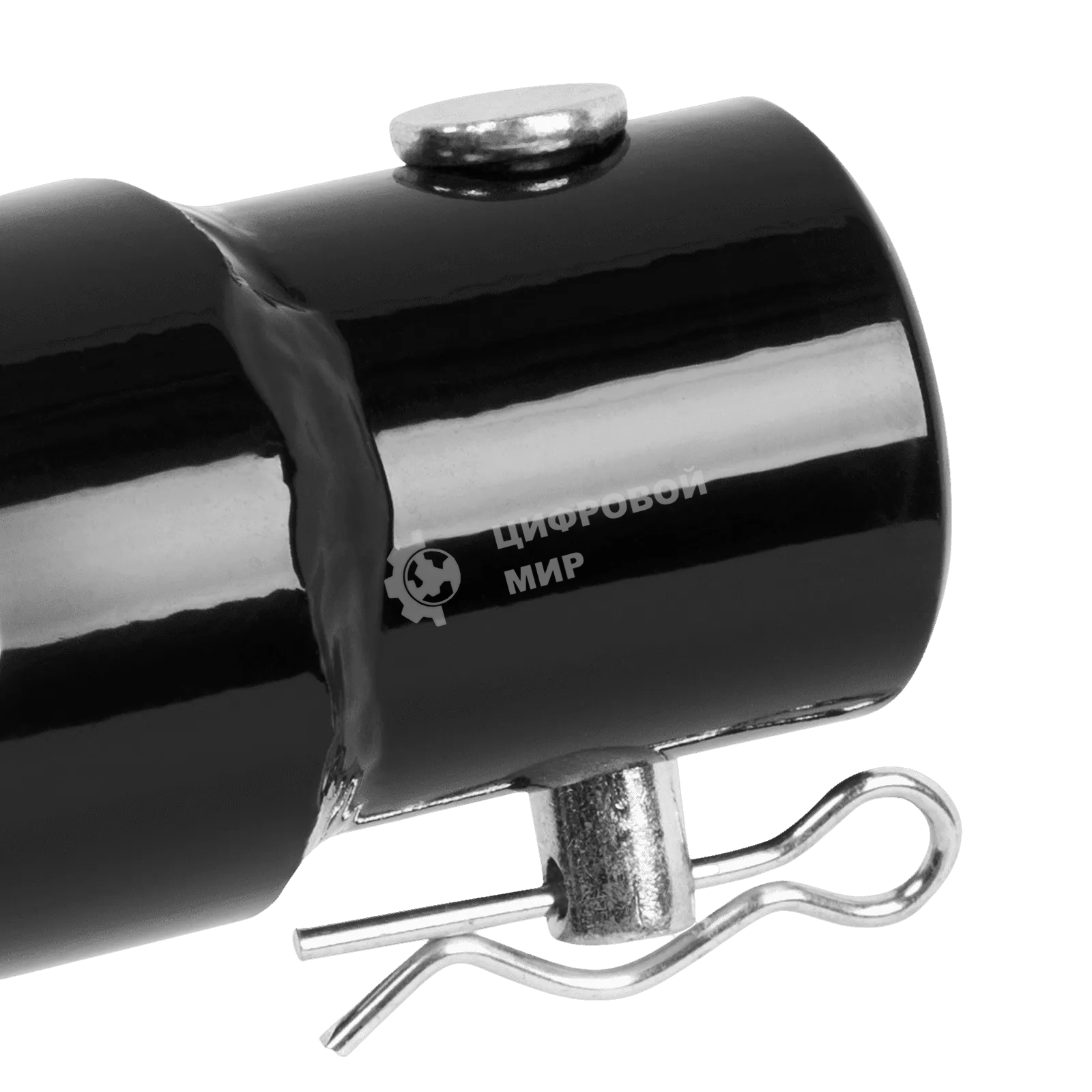 Шнек для грунта Denzel E-250, диаметр 250 мм, длина 800 мм, соединение 20 мм, несъемный нож