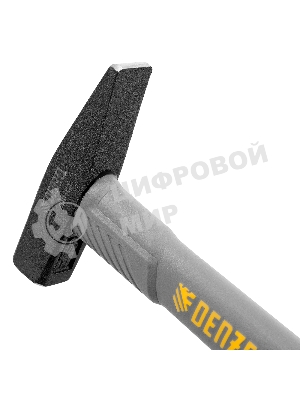 Молоток слесарный Denzel 200 г, кованый, фибергласовая рукоятка c TPR покрытием