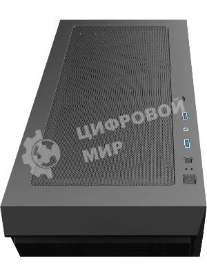 Корпус без блока питания Raijintek ARCADIA 41, Midi-Tower, TG, 1x120мм, 2xUSB-A 3.0 + 1xUSB-C, ATX, mATX, mITX Black