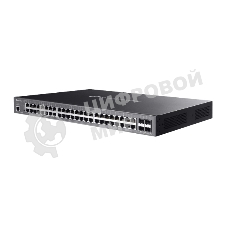 Коммутатор TP-Link SG3452XMPP, 48×1 Гбит/с PoE + 4×10 Гбит/с SFP+ Uplink, управляемый
