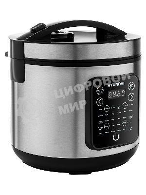 Мультиварка Hyundai HYMC-2401 5л 900Вт серебристый/черный