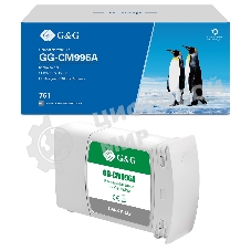 Картридж струйный G&G GG-CM996A 761 темно-серый (400 мл) для HP Designjet T7100/T7200