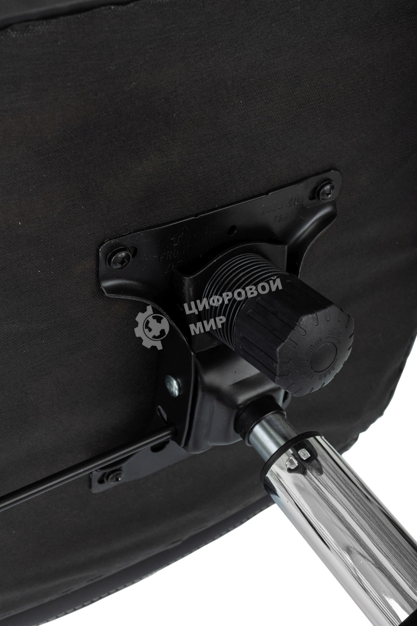 Кресло руководителя Бюрократ CH-868SL черный, эко.кожа, крестов. металл хром