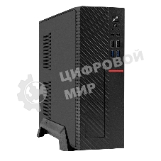 Компьютерный корпус Desktop ExeGate MI-307U2-M350 (mini-ITX/mATX, БП M350 с вент. 8см, 2*USB+2*USB 3.0, HD аудио, черный)