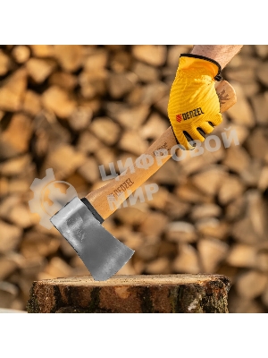 Топор кованый Denzel 1130 г, американский тип, буковая рукоятка, 430 мм, EFP