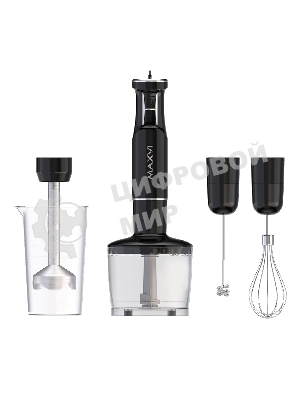 Блендер ручной Maxvi HB1541S черный