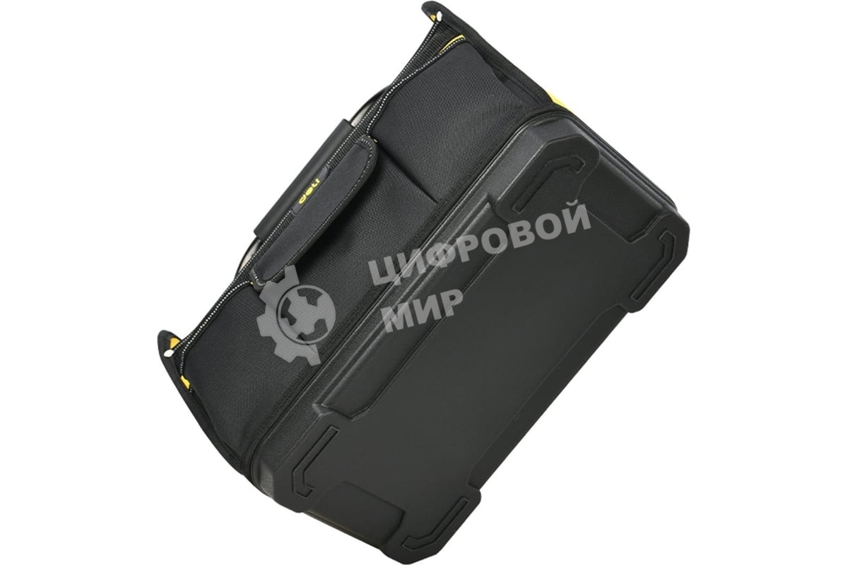 Сумка для инструментов каркасная с жестким пластиковым дном Deli DL586111 7 карманов, без плечевого ремня, ткань Оксфорд 600D