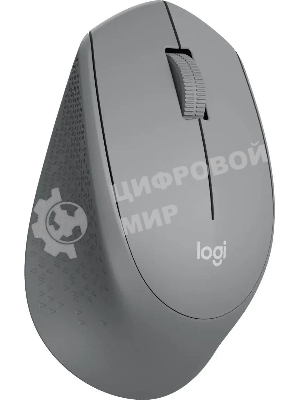 Мышь беспроводная Logitech M280 серый, 1000 dpi, радиоканал, USB, кнопки - 3