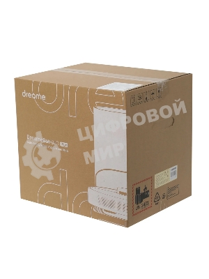 Робот-пылесос Dreame RLS3D Vacuum and Mop D10 Plus белый, 46 Вт, 5200 мА·ч Li-Ion, уборка сухая/влажная, пылесборник контейнер 0.4 л