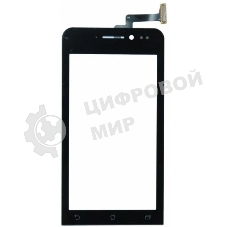 Сенсорное стекло (тачскрин) для Asus ZenFone 4 A450CG, черное
