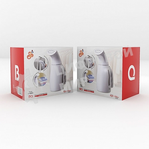 Отпариватель BQ SG1001H серый, 800 Вт, 21 г/мин, 170 мл