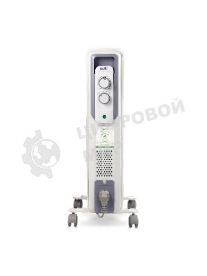 Обогреватель масляный Ballu CUBE BOH/CB-07W (7 секций), белый, 1500 Вт, 15 м2, механический термостат