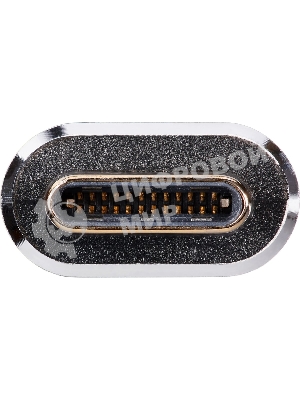 Кабель VCOM USB4 TypeC(M)--TypeC(M), 5K 60Hz, 8K 30Hz 40Gbps, PD 240W, 2м CU560-2M