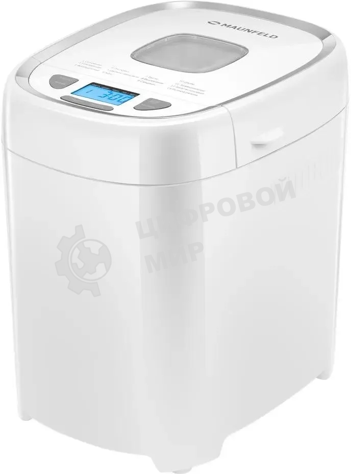 Хлебопечка Maunfeld MBM-900PW белый, 550 Вт, 13 программ