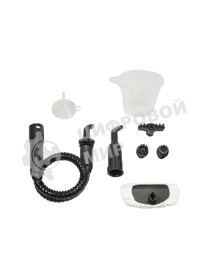 Пароочиститель Bort BDR-1500-RR, ручной, 1,5 кВт., давление 3 бар, пар 35 г/мин., t-пара 133 °С., бак 0,35 л.