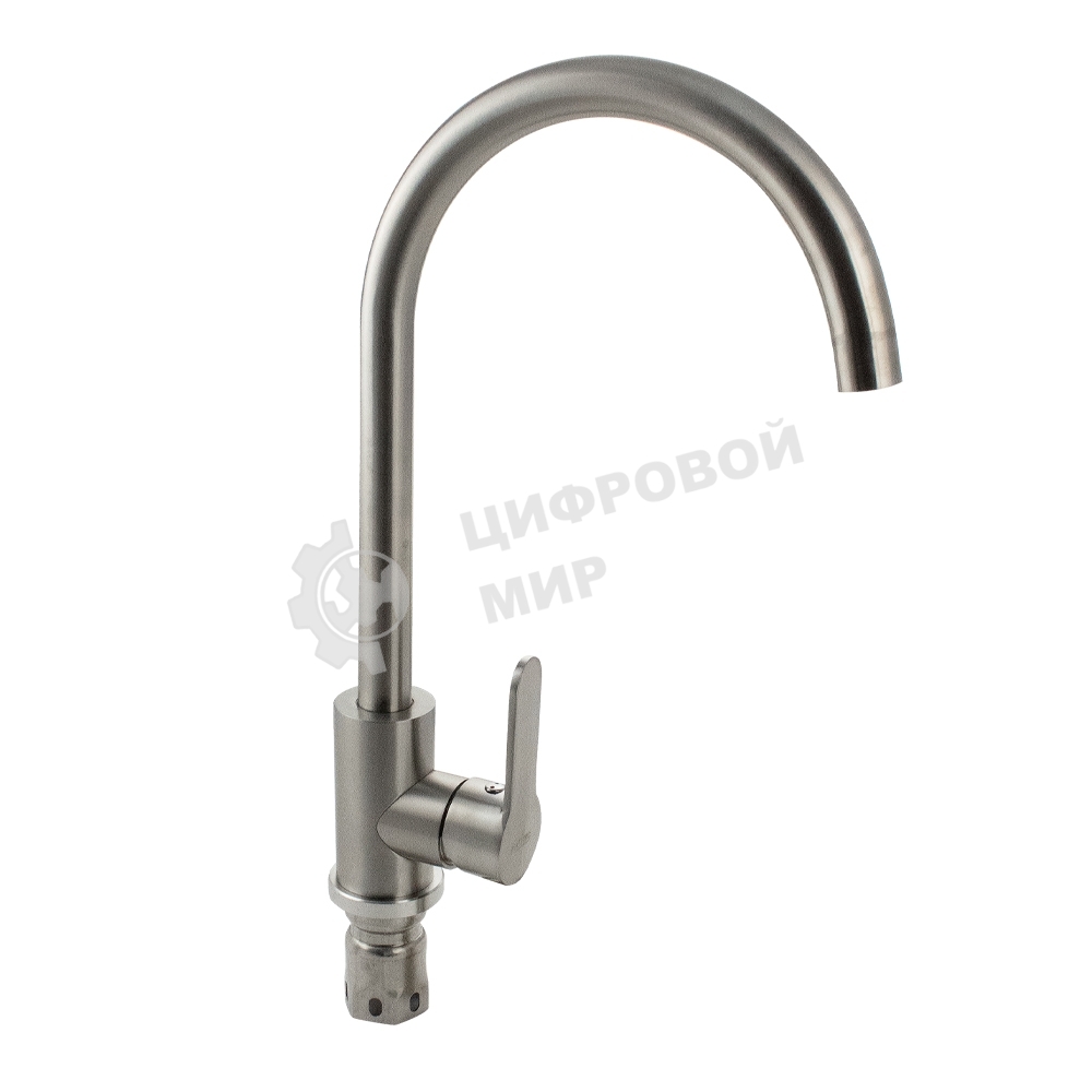 Смеситель MAGNUS 9101 кухонный, из нержавеющей стали марка 304