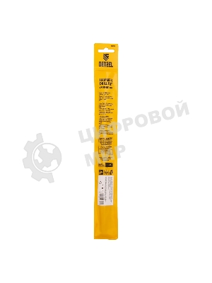 Бур по бетону Denzel двойная спираль, Cobalt W-tip, 14x260 мм, SDS PLUS