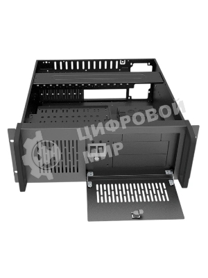 Корпус Foxline FL-4U-835, 4U Rackmount, чёрный, 1 x 120 мм