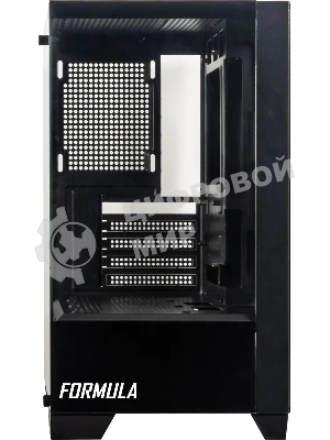 Компьютерный корпус AeroCool/Formula Cristal Z1M черный без БП mATX 2xUSB 2.0 1xUSB 3.0 audio bott PSU
