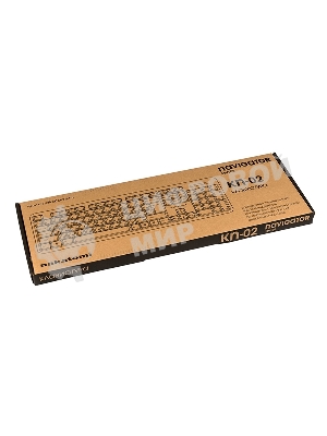 Клавиатура проводная NAKATOMI KN-02U USB черный-красный