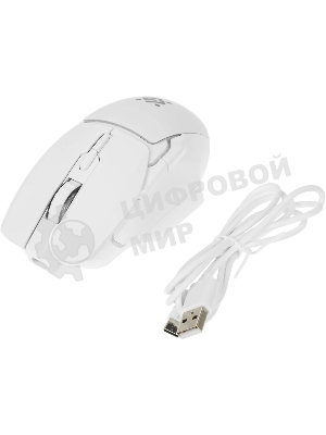 Мышь беспроводная Defender Stix GM-009 белый, 3200 dpi, радиоканал, USB, кнопки - 7