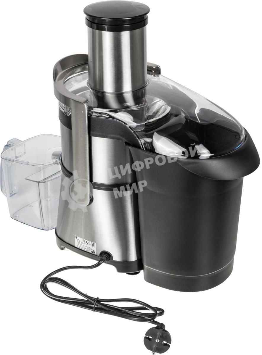 Кухонный комбайн Kitfort KT-1395 800Вт серебристый/черный