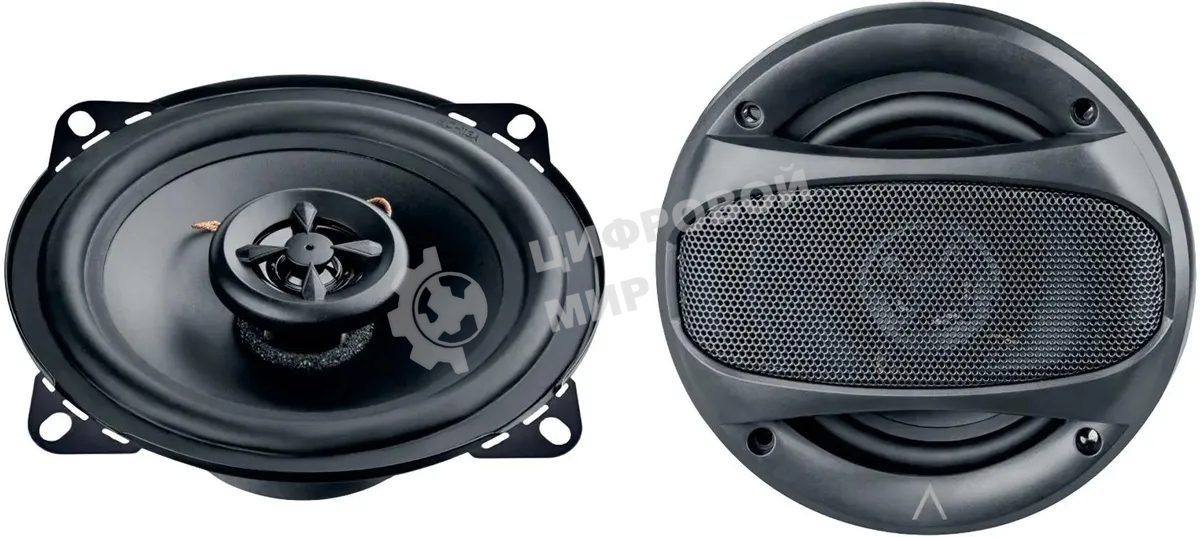 Колонки автомобильные Digma Core 4 40Вт 84дБ 4Ом 10см (4дюйм) (ком.:2кол.) коаксиальные двухполосные