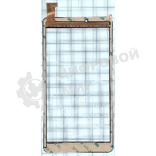 Сенсорное стекло (тачскрин) ZHG-0115B, черное