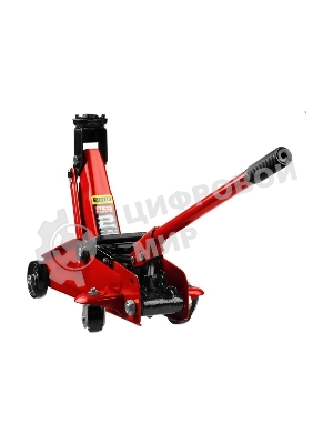 Домкрат STAYER 43152-2 RED FORCE гидравлический подкатной, 2т, 125-320мм