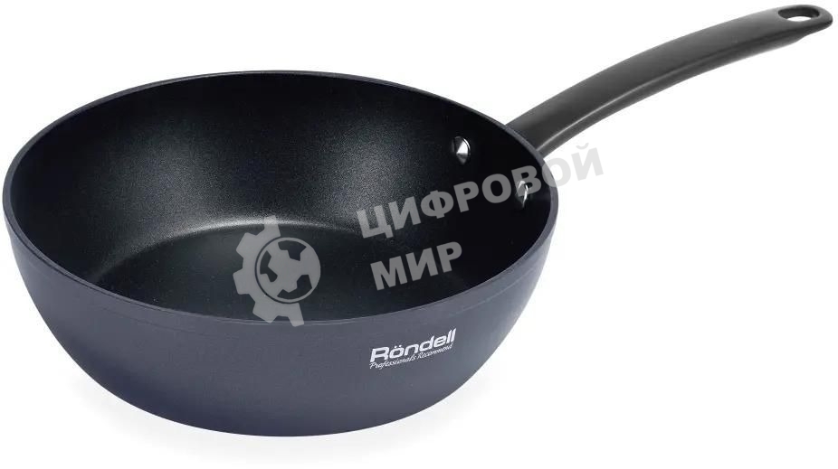 Сковорода Rondell Evolution-R RDA-798, 28 см, без крышки, графитовый